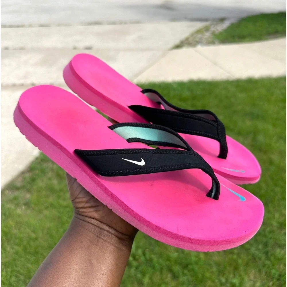 Nike Ultra Celso Girl Thong Women's Sandals Size 9 Pink